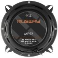 Musway ME52 - głośniki dwudrożne, średnica 130 mm, moc RMS 75 Wat, impedancja 3 Ohm