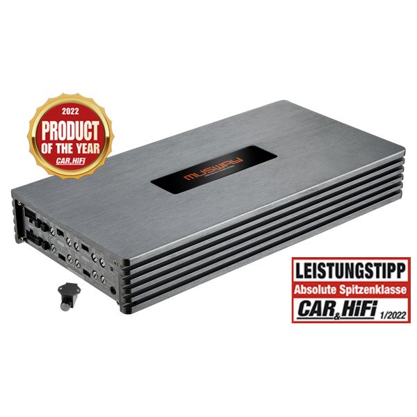 Musway MX EIGHT100  - wzmacniacz ośmiokanałowy, moc RMS 8x100 Wat przy 4 Ohm