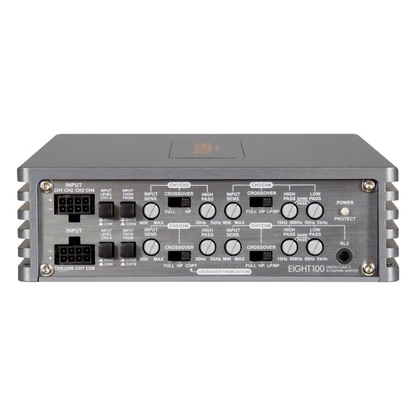 Musway MX EIGHT100  - wzmacniacz ośmiokanałowy, moc RMS 8x100 Wat przy 4 Ohm