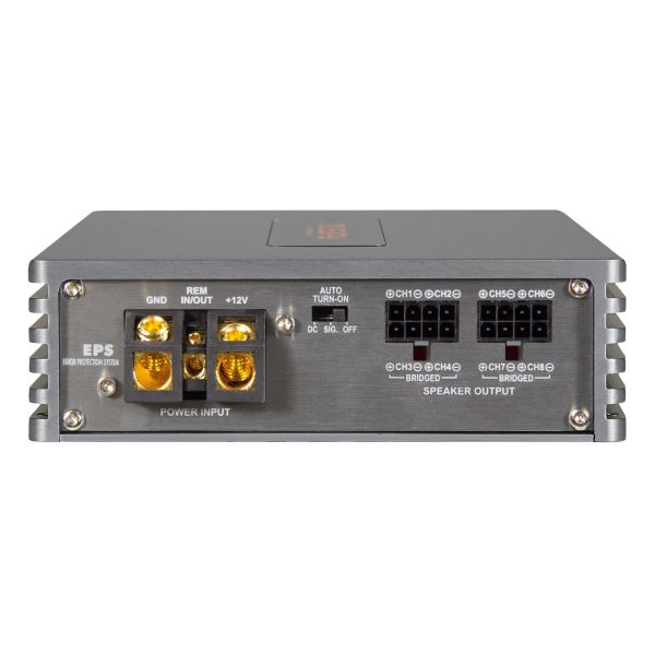 Musway MX EIGHT100  - wzmacniacz ośmiokanałowy, moc RMS 8x100 Wat przy 4 Ohm
