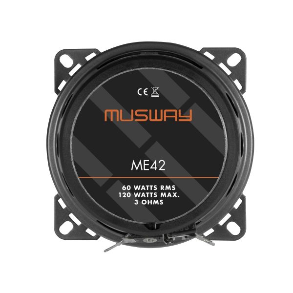 Musway ME42 - głośniki dwudrożne, średnica 100 mm, moc RMS 60 Wat, impedancja 3 Ohm