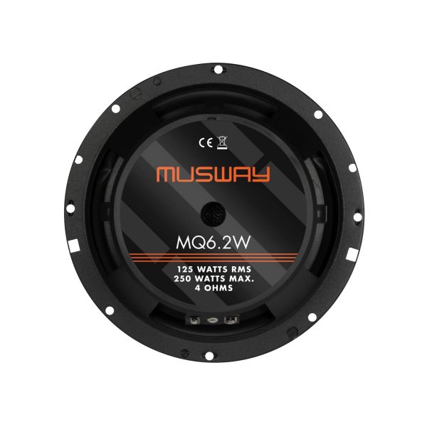 Musway MQ6.2W - głośniki średnio-niskotonowe, średnica 165 mm, moc RMS 125 Wat