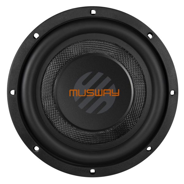Musway MWS822 - subwoofer, średnica 200 mm, moc RMS 250 Wat, impedancja 2x2 Ohm