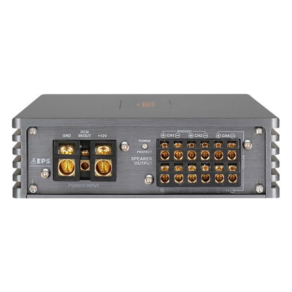 Musway MX SIX100  - wzmacniacz sześciokanałowy, moc RMS 6X110 Wat przy 4 Ohm