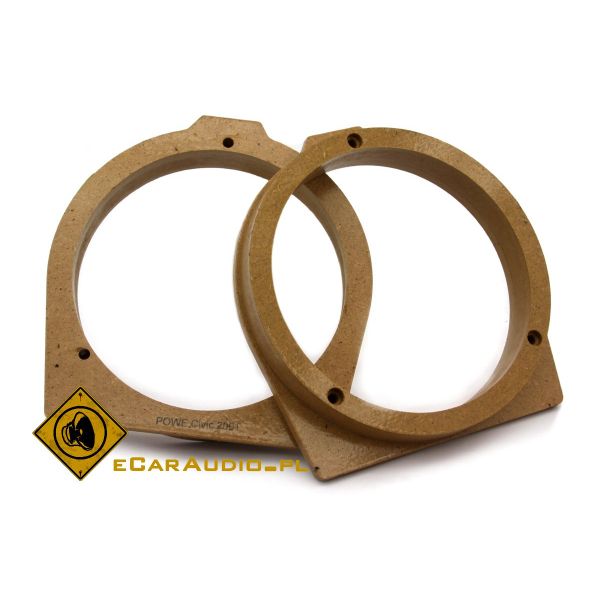 Dystanse głośnikowe z MDF D10 - Honda Civic 2001->2005