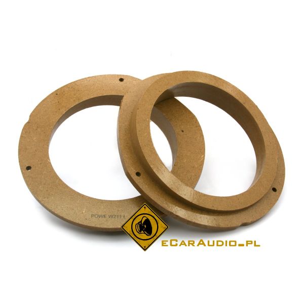 Dystanse głośnikowe z MDF D15 - Mercedes E klasa  W211, 2002–>2009