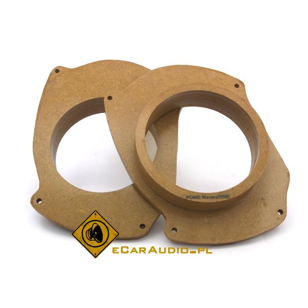 Dystanse głośnikowe z MDF D41 - Nissan Navara 2006->