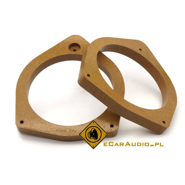 Dystanse głośnikowe z MDF D43 - Toyota Land Cruiser 90