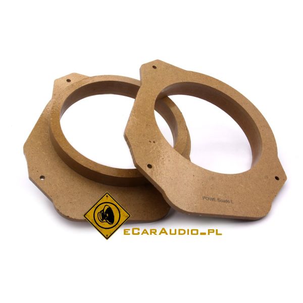 Dystanse głośnikowe z MDF D49 - Fiat Scudo, Citroen Jumpy, Peugeot Expert