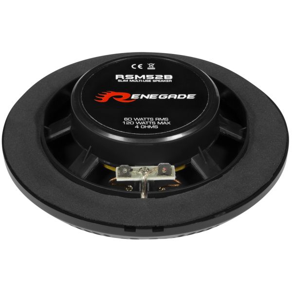 Renegade RSM52B - głośniki dwudrożne, średnica 130 mm, moc RMS 60 Wat, wodoodporne