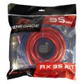 Renegade RX35KIT - zestaw przewodów do montażu wzmacniacza, przekrój 35mm2