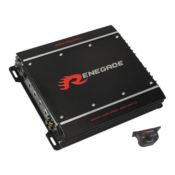 Renegade REN1000 S Mk3 - wzmacniacz jednokanałowy, moc RMS 1x425 Wat przy 2 Ohm