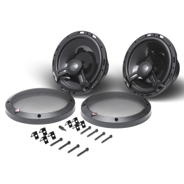 Rockford Fosgate T1650 - głośniki dwudrożne, średnica midbasu 165 mm, Impedancja 4 Ohm, moc RMS 75 Wat