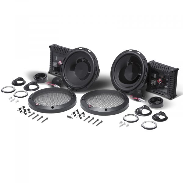 Rockford Fosgate T1650-S - głośniki odseparowane, średnica midbasu 165 mm, Impedancja 4 Ohm, moc RMS 80 Wat
