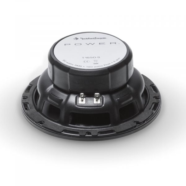 Rockford Fosgate T1650-S - głośniki odseparowane, średnica midbasu 165 mm, Impedancja 4 Ohm, moc RMS 80 Wat