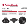 Rockford Fosgate R2D4-12 - subwoofer, średnica 12 cali - 30 cm, Impedancja 2x2 Ohm