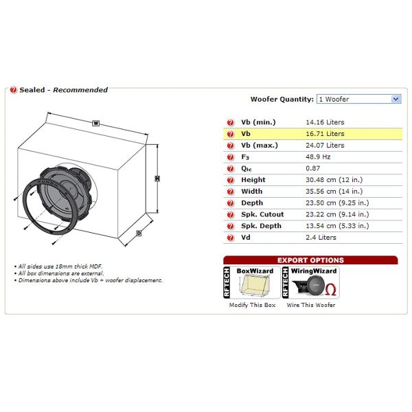 Rockford Fosgate P1S4-10 - subwoofer
