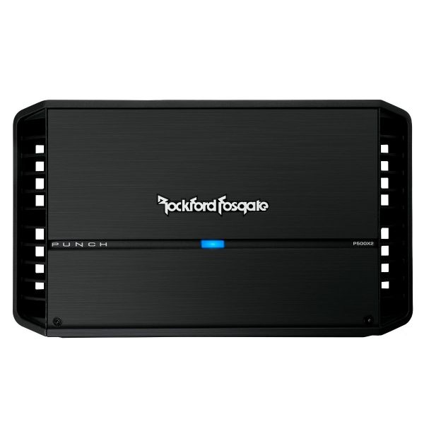 Rockford Fosgate P500X2 - wzmacniacz dwukanałowy, moc RMS 2x150 Wat przy 4 Ohm