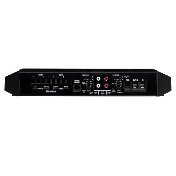 Rockford Fosgate T400-4 - wzmacniacz czterokanałowy, moc RMS 4x60 Wat przy 4 Ohm