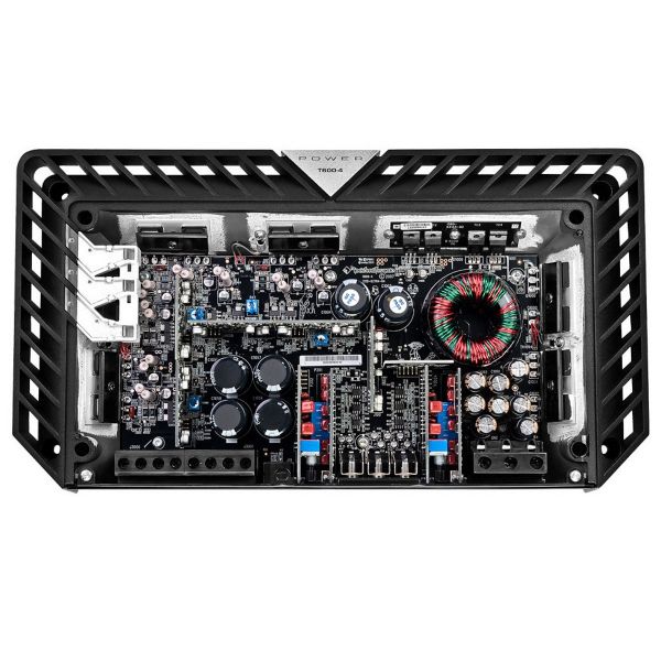 Rockford Fosgate T600-4 - wzmacniacz czterokanałowy, moc RMS 4x100 Wat przy 4 Ohm