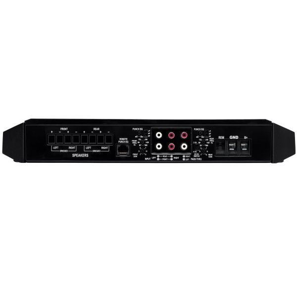 Rockford Fosgate T600-4 - wzmacniacz czterokanałowy, moc RMS 4x100 Wat przy 4 Ohm