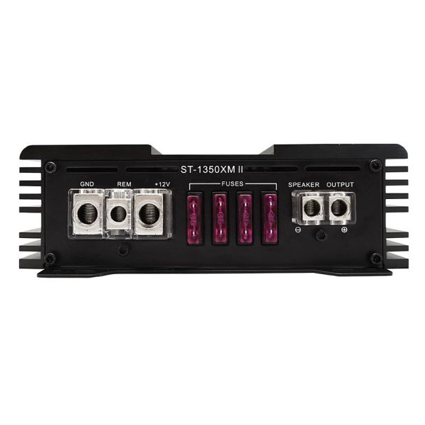Zapco ST-1350XM II - wzmacniacz monofoniczny, moc RMS 1x1350 Wat przy 1 Ohm