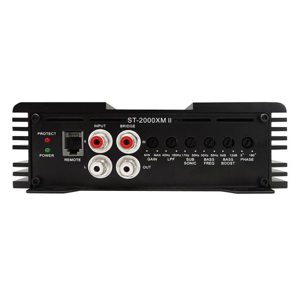 Zapco ST-2000XM II - wzmacniacz monofoniczny, moc RMS 1x2000 Wat przy 1 Ohm