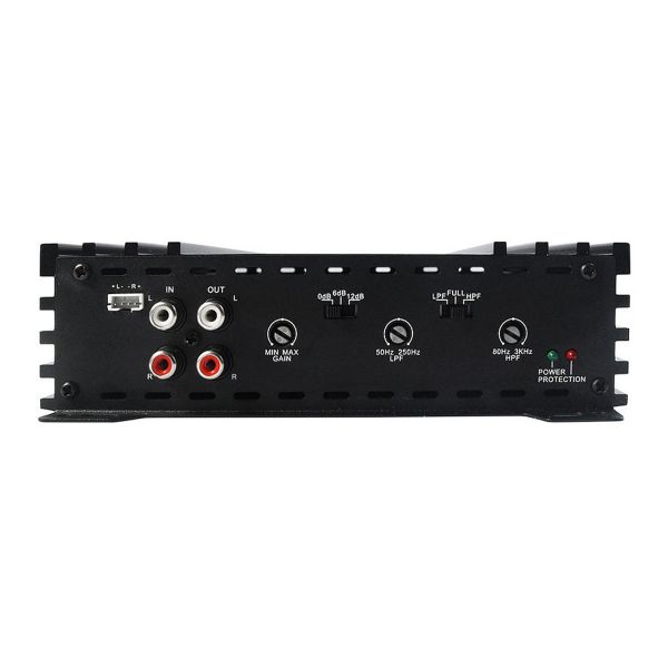 Zapco ST-2B - wzmacniacz dwukanałowy, moc RMS 2x65 Wat przy 4 Ohm
